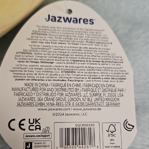 Squishmallow, original strange things. Maui in surfer, boy pizza shirt plush. - Picture 4 of 5